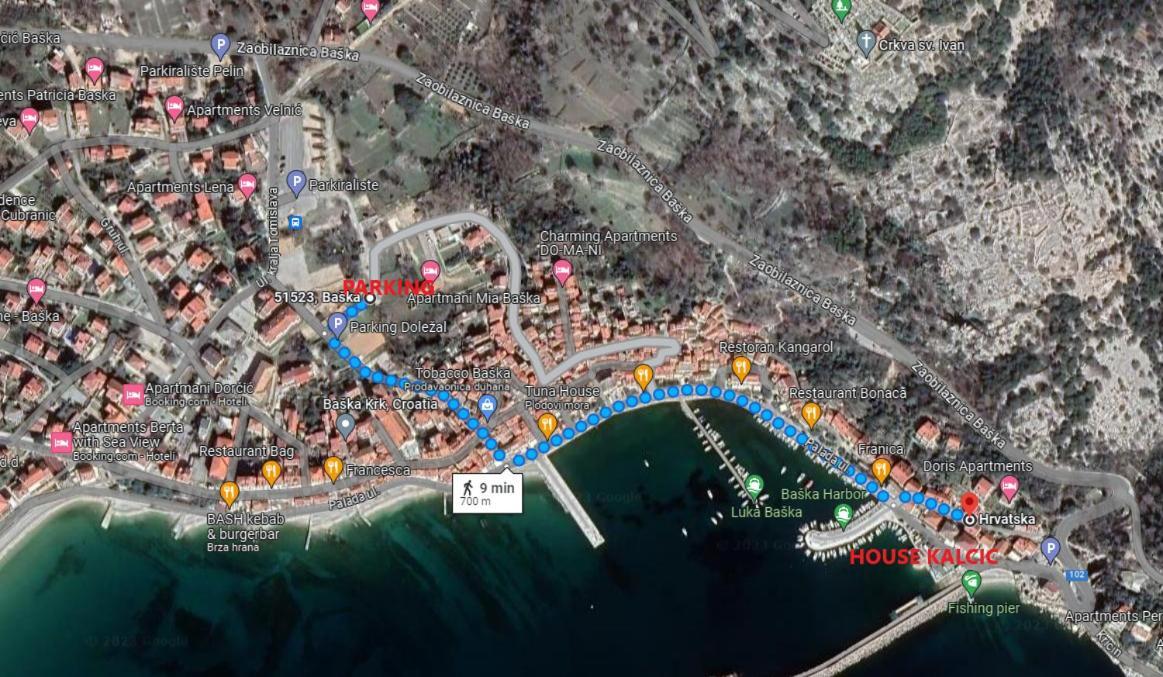 Apartment Kalcic Baška Екстериор снимка